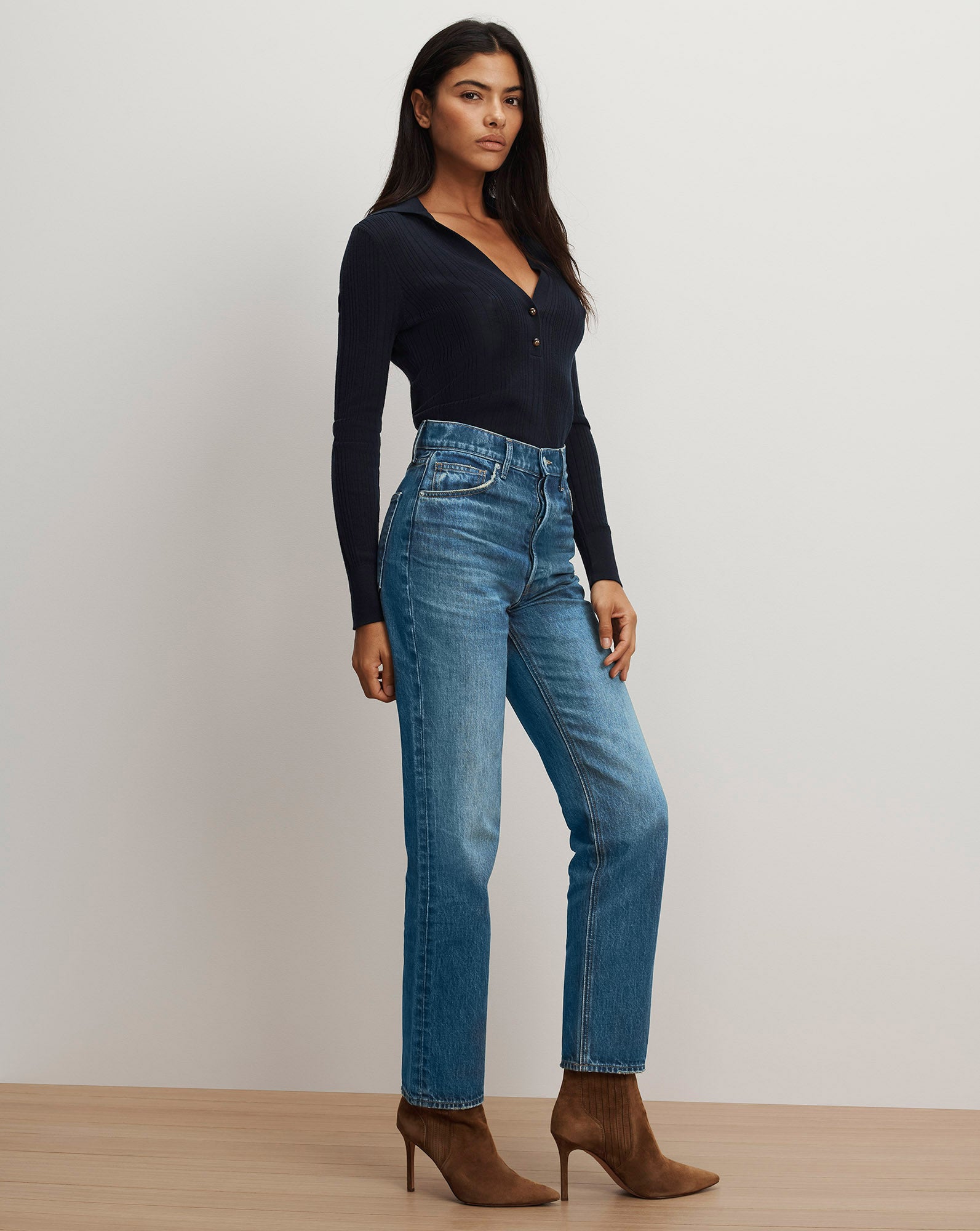 Daniela Straight-Leg Jean